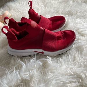 RED NIKE SHOES